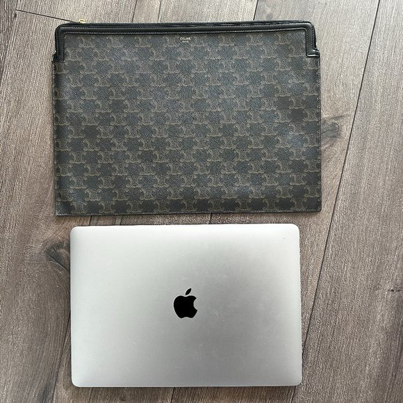 Celine Other - Celine Document/Laptop Holder with Trimming C Monogram (w/Original Packaging!)
